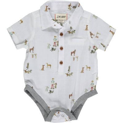 Gender Neutral Baby Boys Henry Onesie - ME & HENRY