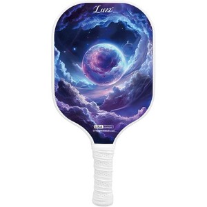 Luzz Pickleball Paddles, T700 Carbon Fiber Pickleball Paddle Sandblasted Surface with Honeycomb Core Pickle Ball Rackets for Ultimate Spin & Control - 1 of 4