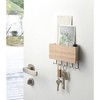Yamazaki Home - Magnetic Key Rack - Steel + Wood - 2 of 4