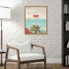Amanti Art This Motel is for the Birds by Tom Windeknecht Canvas Wall Art Print Framed - 4 of 4