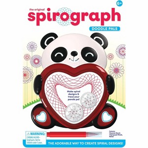 Spirograph Doodle Pals Panda Drawing Kit, Includes Pen and Paper, Travel-Friendly, Ages 5 and Up - 1 of 1