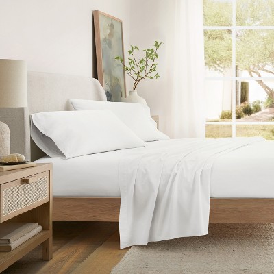 100% 4PC Cotton Sheet Set, Brushed & Pre-Washed Bedding for Softness & Comfort – Becky Cameron