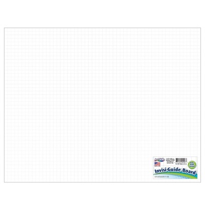 22"x28" Invisi-Guide Poster Board White - ArtSkills