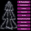 vidaXL Christmas Cone Tree 200 LEDs Indoor and Outdoor 3x5 ft - 4 of 4