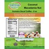 Larissa Veronica Coconut Macadamia Nut Sumatra Decaf Coffee (Gourmet, Naturally Flavored, Whole Coffee Beans) (8 oz, ZIN: 559988) - 2 of 4