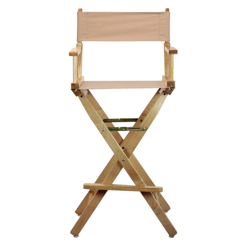 Bar&#45;Height Director&#39;s Chair &#45; Natural Frame, 3 of 7