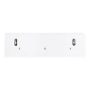 18" x 5" Adlynn Decorative Wall Shelf with Pegs White - Kate & Laurel All Things Decor: Entryway Organizer, Gold Accents - 4 of 4
