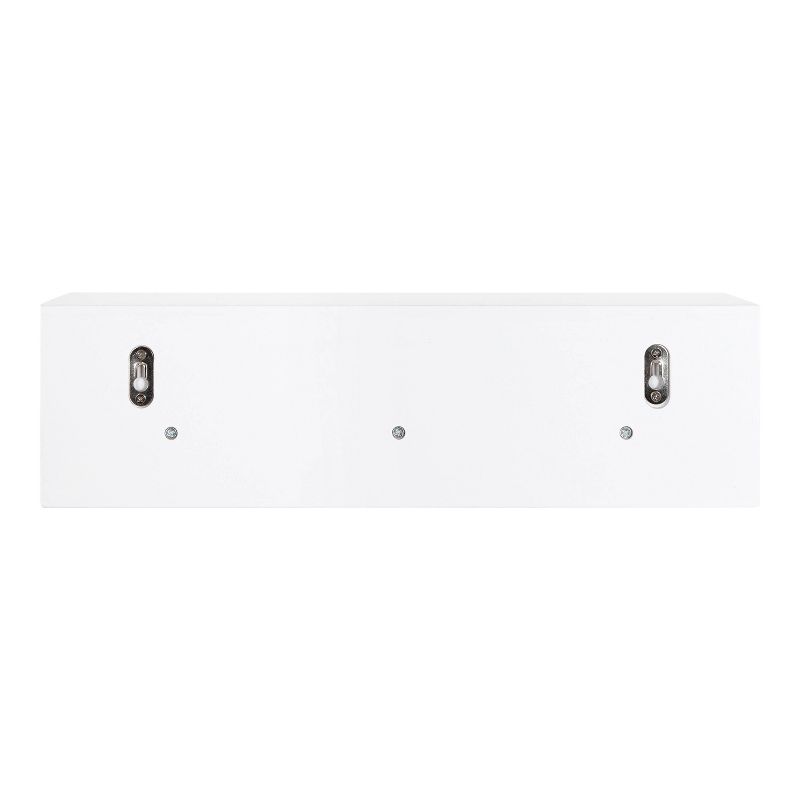 18&#34; x 5&#34; Adlynn Decorative Wall Shelf with Pegs White - Kate &#38; Laurel All Things Decor, 5 of 10