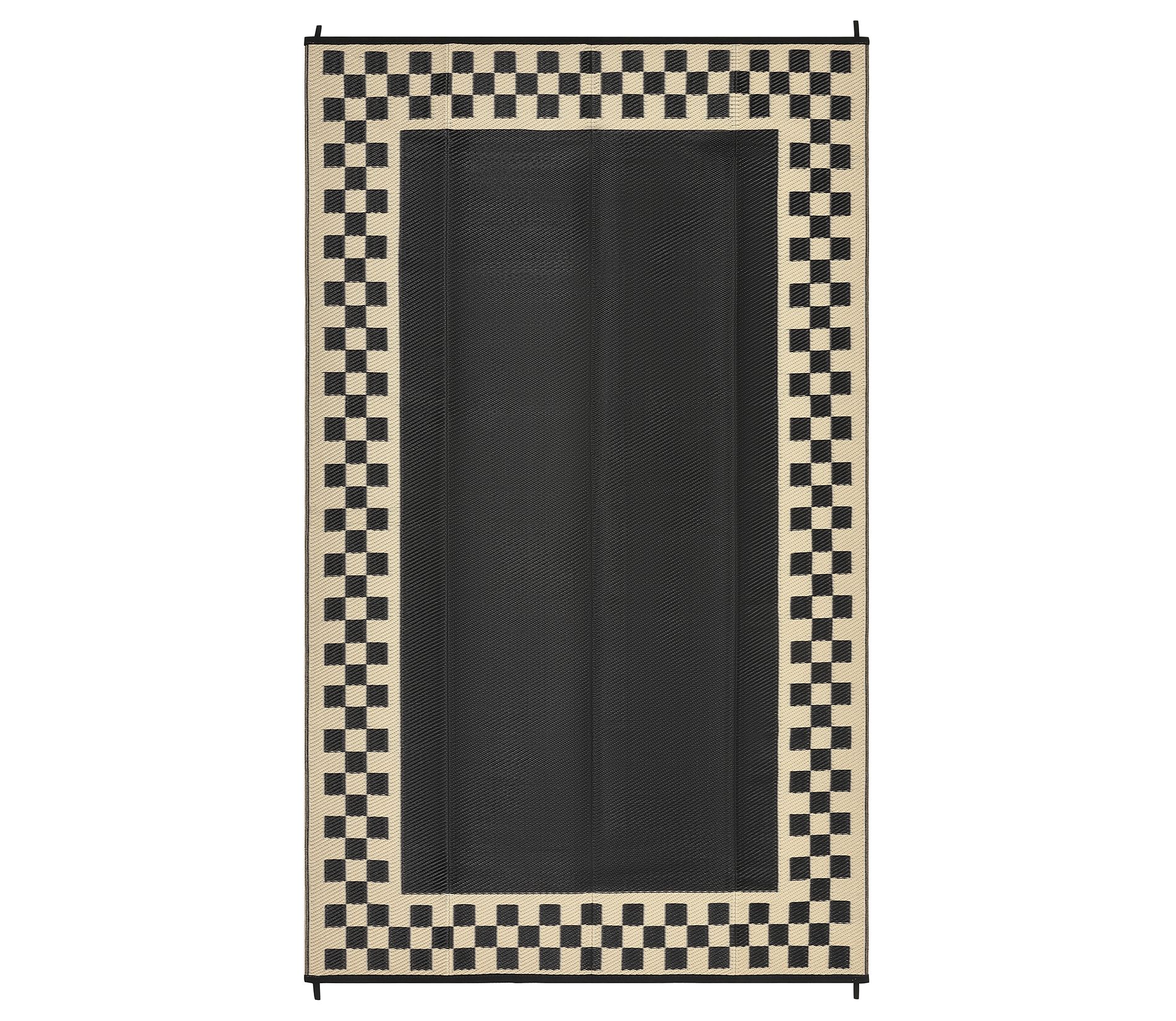 COZONY Reversible Outdoor Rug, Waterproof Plastic Straw Patio Mat with Carry Bag & Stakes for Camping Deck Garden
