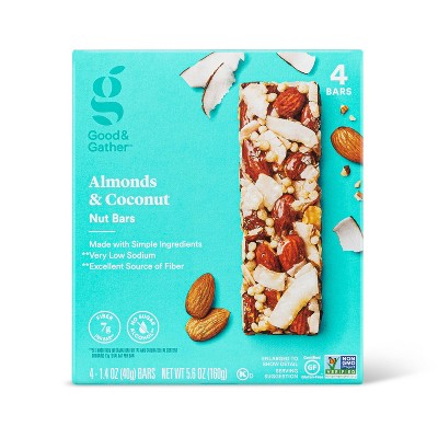 Almonds and Coconut Nut Bar - 4ct - Good & Gather™