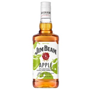 Jim Beam Apple Bourbon Whiskey - 750ml Bottle - 1 of 4