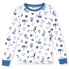 Sleep On It Boys 2-Piece Super Soft Jersey Long Sleeve Snug-Fit Pajama Set - Toddler Pajamas to Boys Pajama Sets - 2 of 4