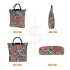 Signare USA William Morris The Cray Black Foldaway Grocery Bag - 2 of 4