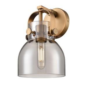 Pilaster II Bell - 1 Light Wall Sconce In Industrial Style-9.75 Inches Tall and 6.5 Inches Wide - 1 of 1