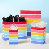 Striped Small Gift Bag - Spritz™ - image 2 of 3