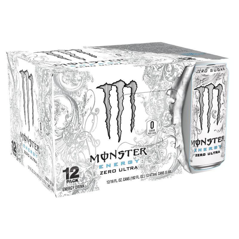Monster Energy Zero Ultra - 12pk/16 fl oz Cans, 4 of 7