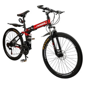 Topteng 26" Adult Mountain Bike Foldable - 1 of 4