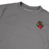 Mississippi Valley State University Youth/Kids Sport T-Shirt Left Chest Logo, Athletic Heather - 4 of 4