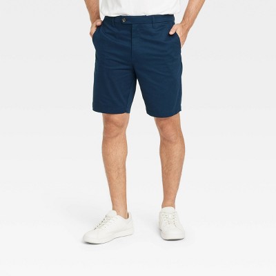 Men's 9" Extended Tab Trouser Shorts - Goodfellow & Co™ Blue 40