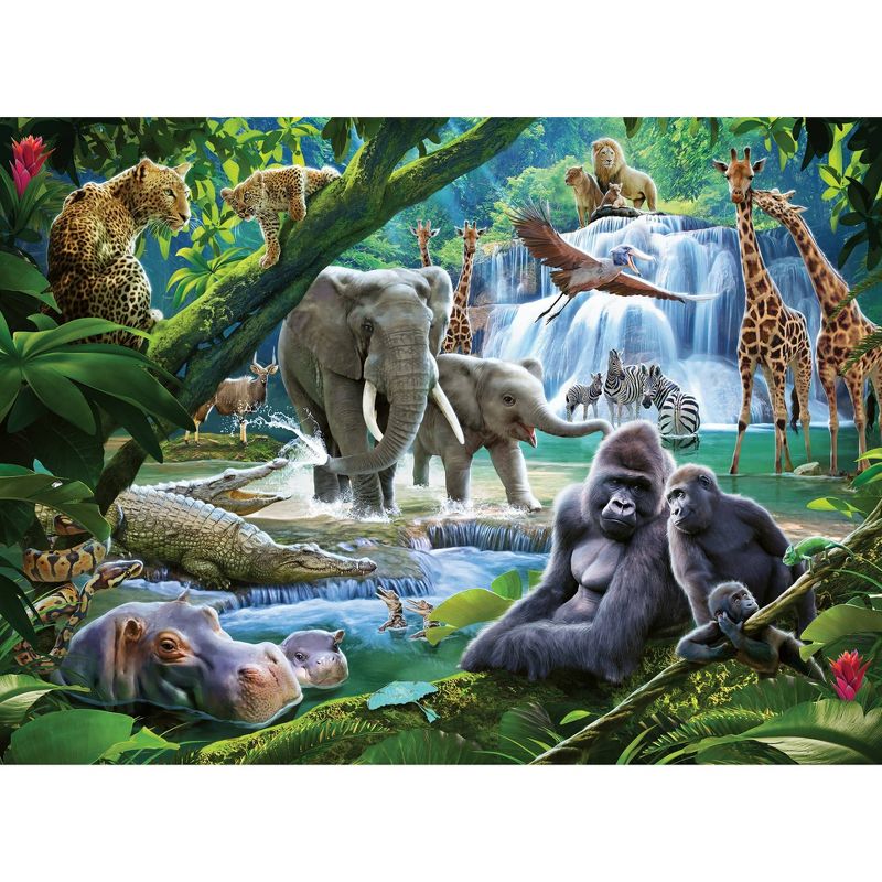 Ravensburger Jungle Animals XXL Jigsaw Puzzle - 100pc, 4 of 5