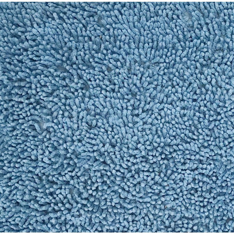 Fantasia Bath Rug Collection Cotton Shaggy Pattern Tufted Set of 5 Bath Rug Set - Home Weavers, 3 of 4