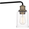 Quoizel Lighting Cox 3 - Light Chandelier in  Matte Black - 3 of 4