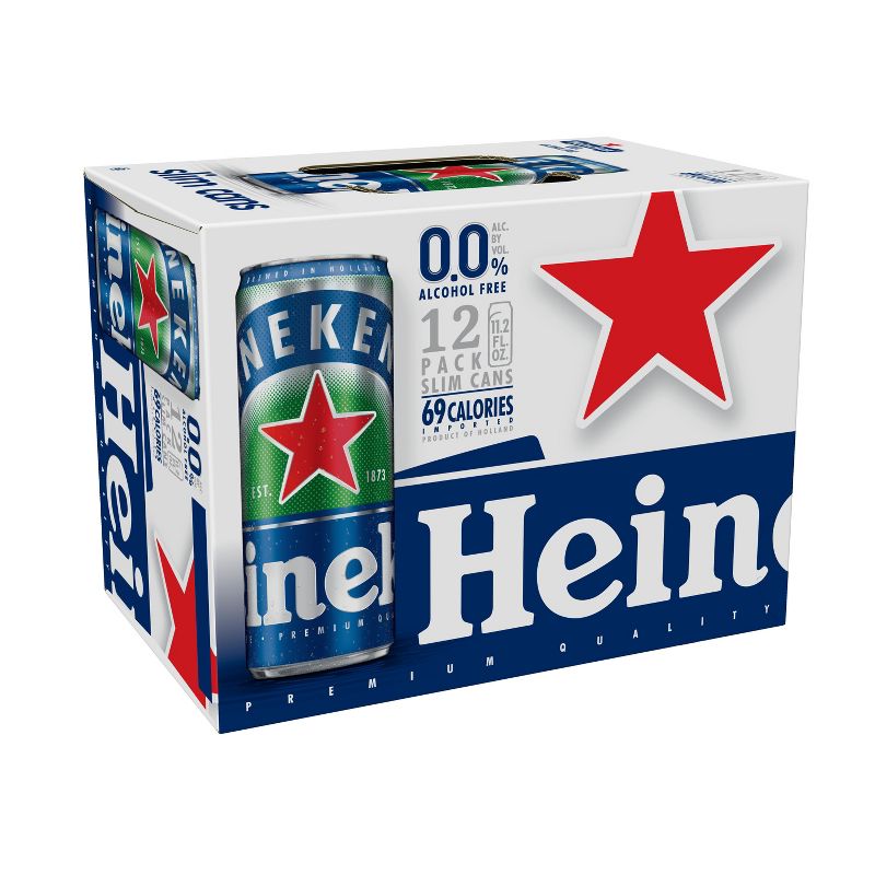 Heineken 0.0 Non-Alcoholic Beer -12 Pk/11.2 fl oz Cans, 2 of 7