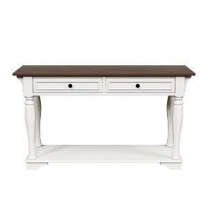 Hyleory Exquisite Decorative Console Table with Storage Drawers,High-quality Solid Wood,Sleek and Functional Table for Living Room - 1 of 4