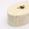 Decorative Storage Box with White Bone Material-3.25X5X2" - 2 of 4
