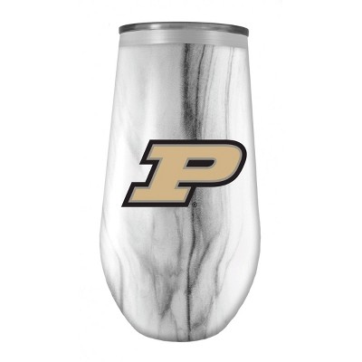 NCAA  Purdue Boilermakers 16oz Marble Tall Stemless Stainless Steel Tumbler