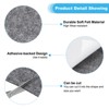 Unique Bargains Square Soft Adhesive Non-slip Anti-scratch Furniture Lamp Base Felt 5 Pcs - 3 of 4