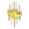CWI Lighting Millipede 7 in LED Satin Gold Wall Sconce - 3 of 4