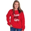 Christmas Oh Come All Ye Presents Sweatshirt for Men or Women Brisco Brands - 3 of 4