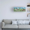 Canvas Wall Art - Bob Fair 'Green Sunny Vista' Wall Art for Living Room, Bedroom, or Office Décor by Trademark Fine Art - 19 x 6 Inches - 3 of 4
