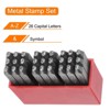 Unique Bargains High Tool Steel A-Z Letter Stamp Set for Metal Plastic 27 Pcs - 3 of 4