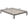 AFI Furnishings Colorado Queen Bed with USB Turbo Charger in Grey - 3 of 4