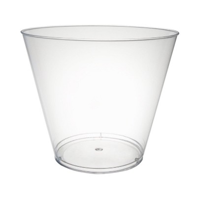 cheap clear plastic tumblers