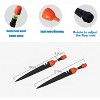10 PACK Gardening Adjustable Equipment Micro-Spray Drip Irrigation Atomizing Sprinkler Automatic Watering Device, Size:21cm(Orange) - 3 of 4
