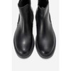 Orliss - Black Genuine Leather Elastic Panel Chelsea Boot (Women) | Forever & Always Shoes - 2 of 4