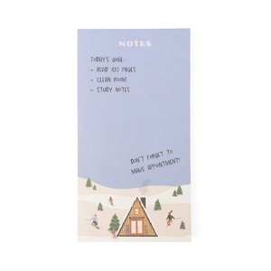 Magnetic List Pads Winter Village - Bullseye's Playground™ - 1 of 3