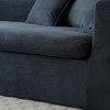 149" Velvet Oversized L-Shaped Cloud Modular Sectional Sofa with Deep Seat, No Assembly Required - 2 of 4
