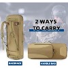 Dual Rifle Soft Case Tactical Backpack, Padded Gun Bag for Storage & Transport, Water-Resistant with MOLLE, Shooting Hunting Military Use - 4 of 4