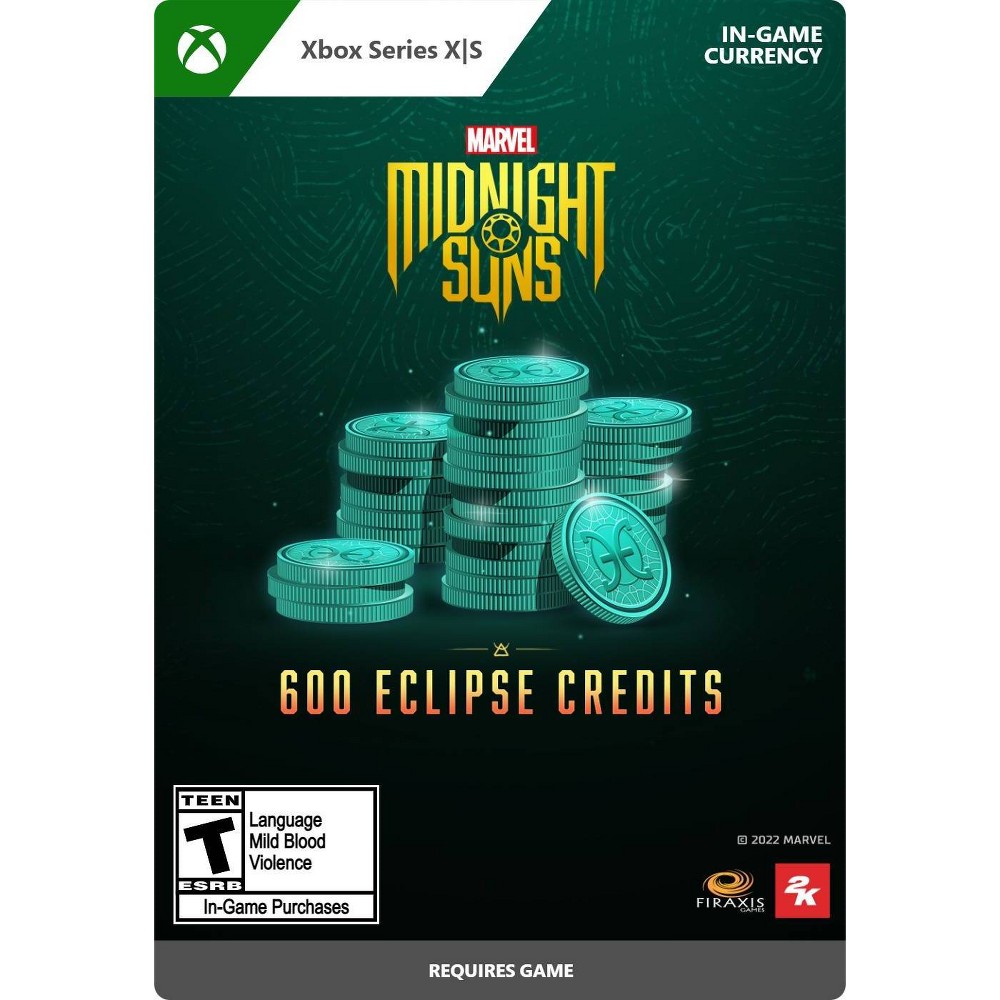 Photos - Game Marvel's Midnight Suns: 600 Eclipse Credits - Xbox Series X|S (Digital)