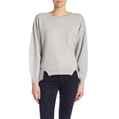 Women's Kyren Wool Round Neck Pullover High Low Sweater - Joie