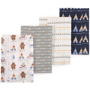 Little Treasure Luvable Friends Flannel Burp Cloths 4pk - 1 of 1
