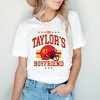 Simply Sage Market Women's Go Taylor's Boyfriend Helmet Short Sleeve Graphic Tee - 2 of 3