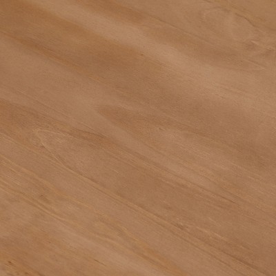 Pecan Pine Full Bed Frame with Solid Wood Headboard