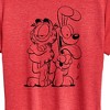 Women's - Garfield - Garfield And Odie Short Sleeve Graphic T-Shirt - 2 of 4