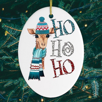 Giraffe Christmas Ornament| OrnamentallyYou
