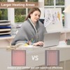 Electric Blanket King Size , Waffle Fast Heating Heated Throw Blankets Machine Washable - 3 of 4